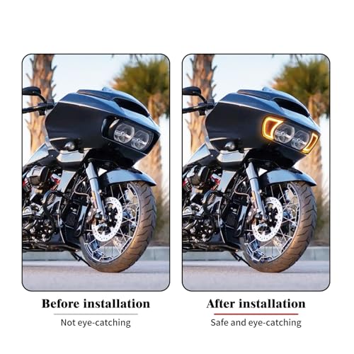 Phare LED clignotant moto pour visibilité optimale Touring - 5