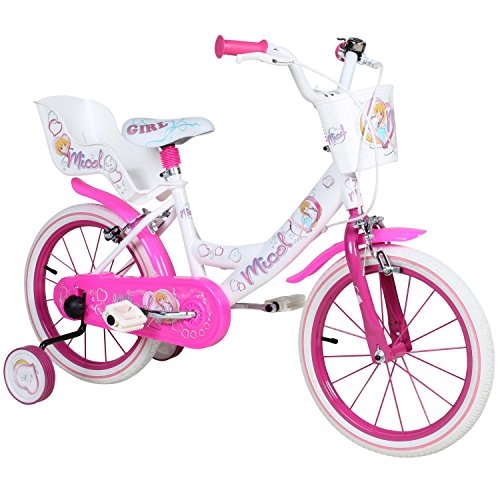 Micol - Bicicletta per bambini, misura 16'