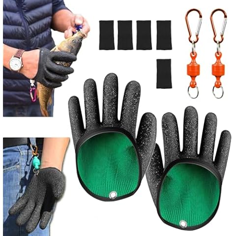 Aidmi Fishing Gloves with Magnet Release Cover