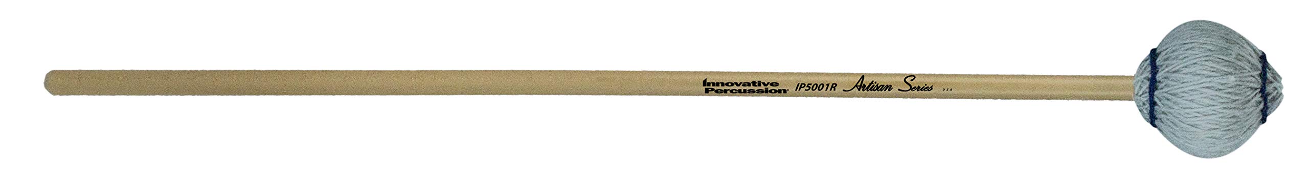 Soft Marimba Mallets - Light Gray Yarn, Rattan