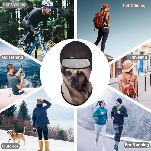 Balaclava para Hombres, Máscara de Esquí, Cubreboca para Ciclismo y Otras Actividades al Aire Libre miniatura 6