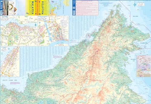 Malaysia Travel Reference 1:730k (West)/1:1.1m (East) Waterproof - 2026 Edition - Image 3