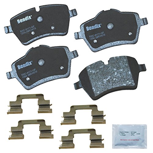 Bendix Premium Copper Free CFC1204 Ceramic Brake Pad (with Installation