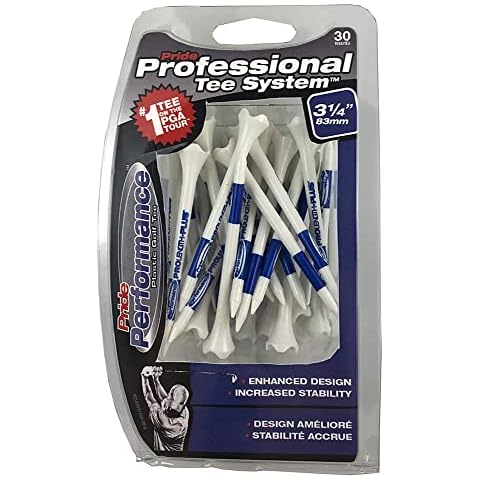 Pride Professional Tee System Plastic Golf Tees Cover