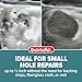 3M Bondo Short Strand Fiberglass Reinforced Filler 1.37 LB (621 g) with Bondo Cream Hardener 0.5 oz (14g), Repair Holes Up To 0.5 IN, Waterproof (SS-PT-ES)