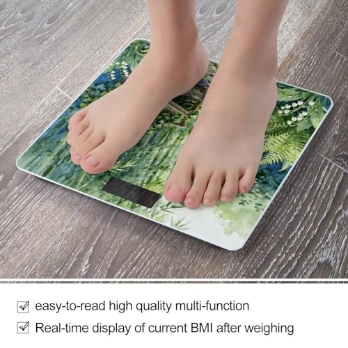 Báscula digital precisa y estable para baño, con pantalla LCD miniatura 5