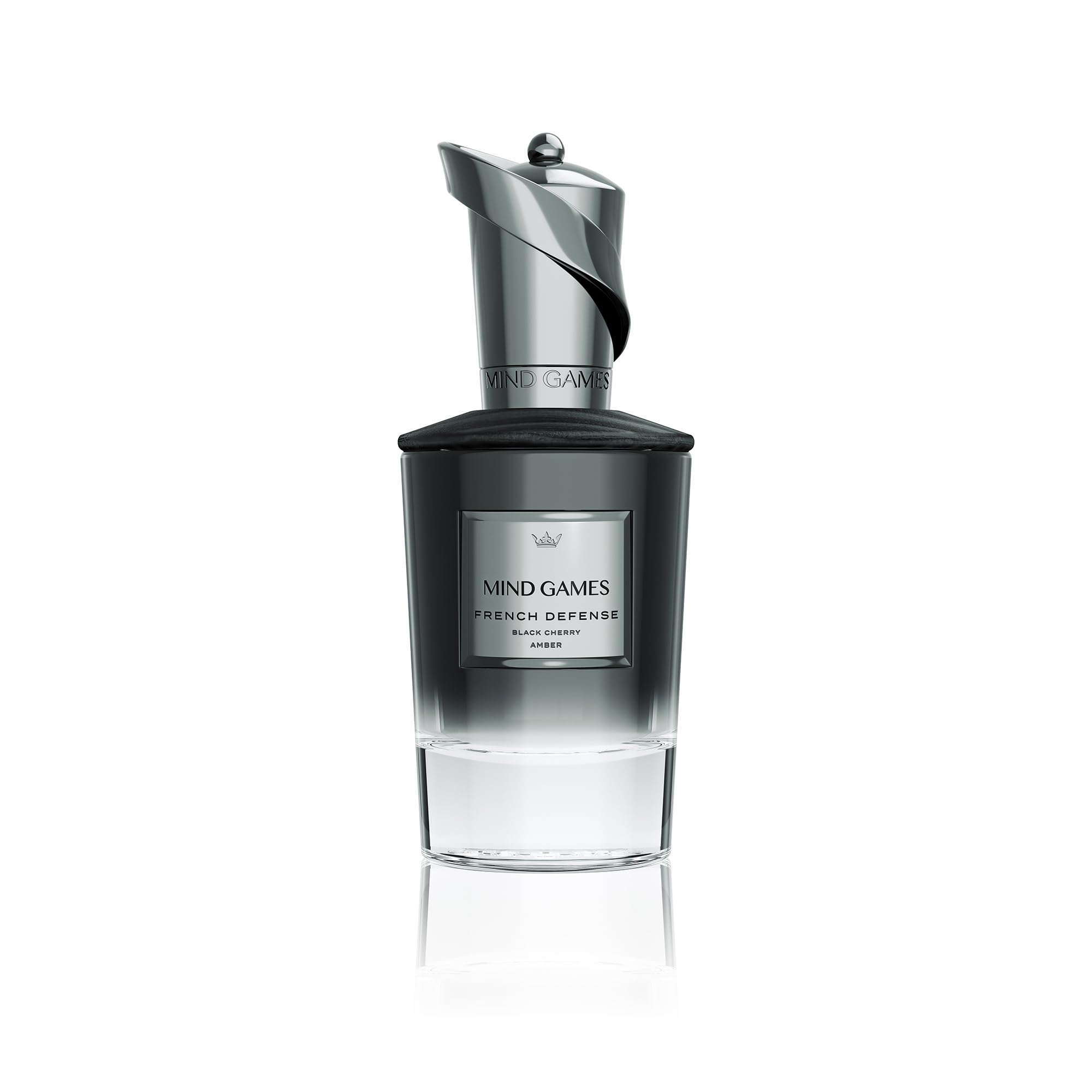 MIND GAMES French Defense - Luxury Perfume with Notes of Cherry, Chamomile, Amber & Cedarwood - Elegant Extrait de Parfum for Women & Men - Fruity & Velvety Perfume - 100 mL/3.4 oz