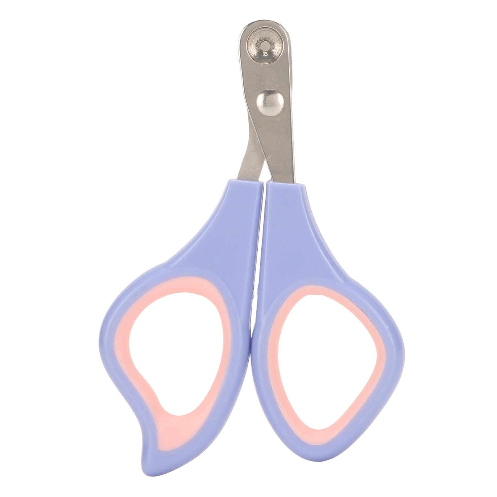 Gavigain Pet Nail Clippers Professional Stainless Steel Cat for Cleaning Beauty Trimmers Small Medium Large Cats Pets (Purple Pink)