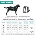 WINSEE Dog Harness No Pull, 4 Snap Buckles Pet Harness with 2 Leash Clips, Adjustable Soft Padded Dog Vest, Reflective Pet Oxford Walking Vest with Easy Control Handle, NO Need Go Over Dog’s Head