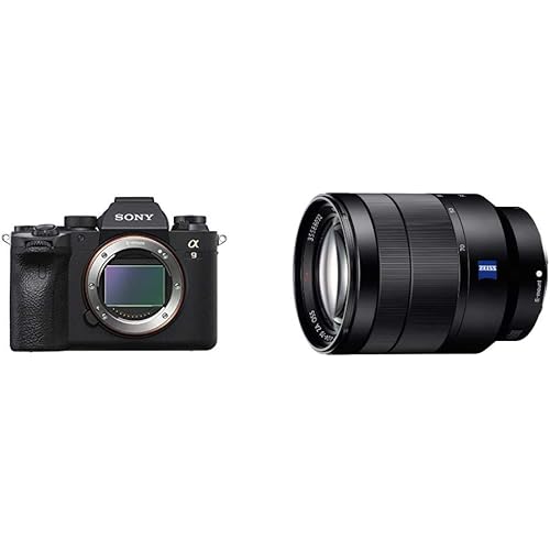 Sony a9 II Mirrorless Camera: 24.2MP Full Frame Mirrorless Interchangeable Lens Digital Camera, Black with Sony 24-70mm f/4 Vario-Tessar T* FE OSS Interchangeable Full Frame Zoom Lens
