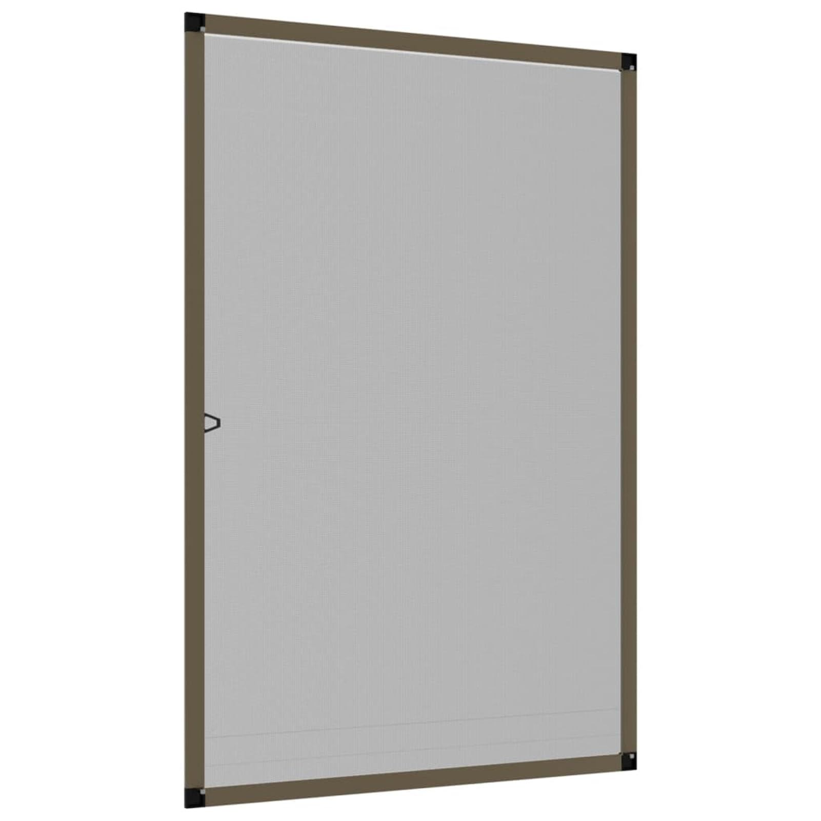 Gecheer Insektenschutzgitter, mit Aluminiumrahmen und Glasfasernetz 90x120 cm braun für Fenster geeignet für Haushalt und Wohnbereich153835