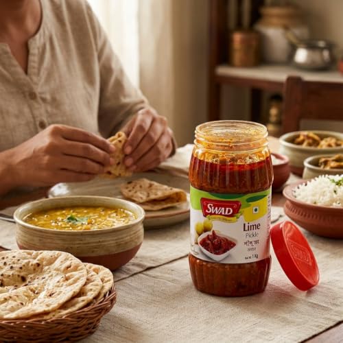 Image of SWAD Distinctly Different and Delicious Lime Pickle /Nimbu Achar - 1 kg