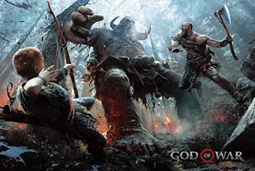 God of Wars Game Poster 24in x 36in