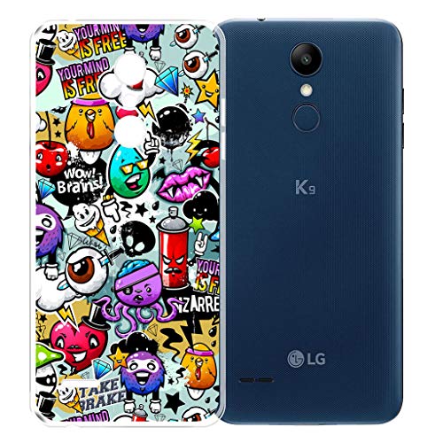 DYSu Funda para LG K9 / LG K8 2018 Transparente TPU Ultra-Delgada Caso Tapa Silicona Carcasa Case Cubierta Cover LG K9 / LG K8 2018 ( European Version ) - XS40