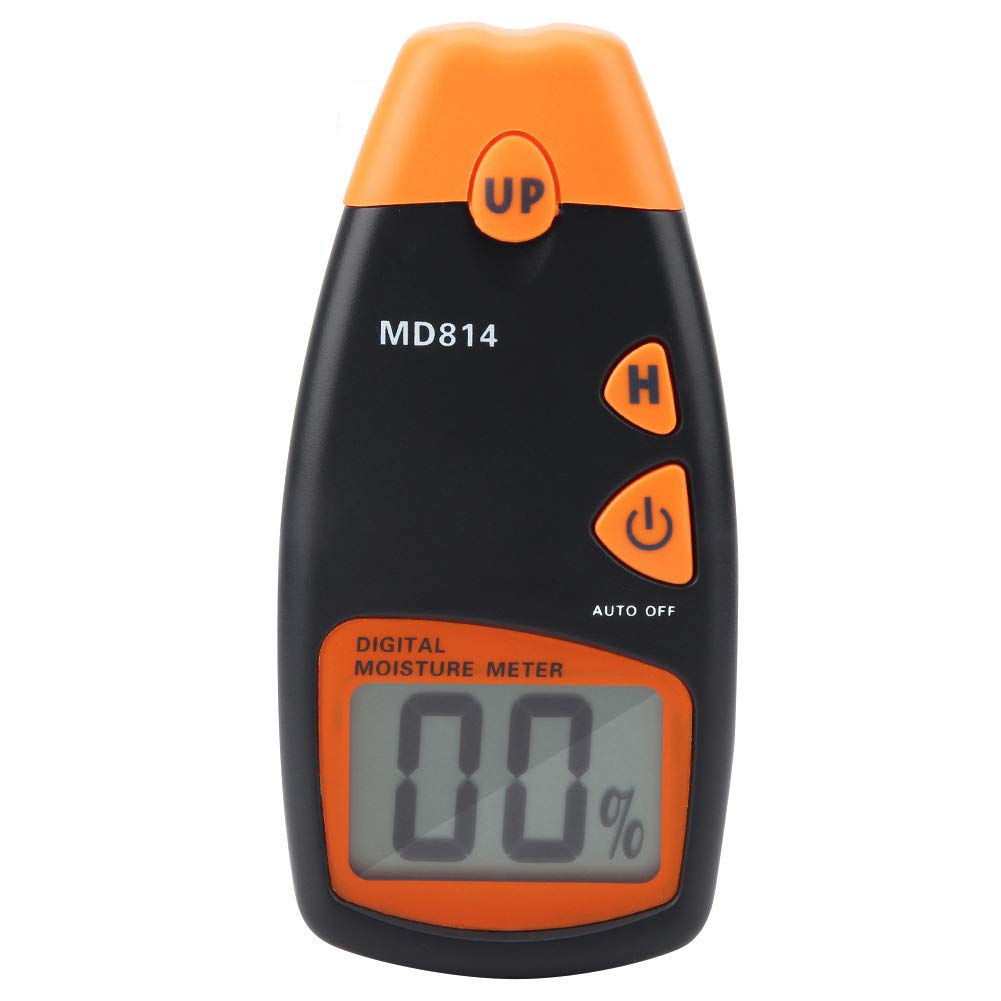 CICIN Wood Moisture Meter LCD Display, Digital Wood Moisture Meter Humidity Tester Measuring Detector (Batteries Not Included)