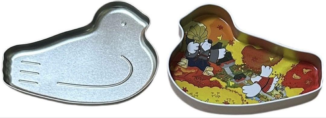 Amazon.co.jp: 人気色 鳩の日 限定 鳩サブレー 1枚入缶 缶のみ 白