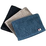 [TAVARAT] ちょうどいい ハンドタオル おしぼりサイズ タオルハンカチ 今治タオル 23×32 個包装 日本製 綿100% (アソート 3枚)
