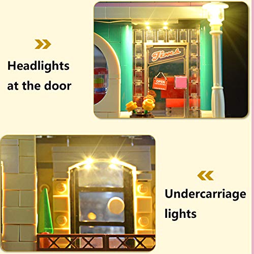 ADMLZQQ Set di Luci per (Lego 10260 Downtown