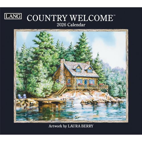 LANG COUNTRY WELCOME 2026 Ǌ|J_[ Wall Calendar AJ