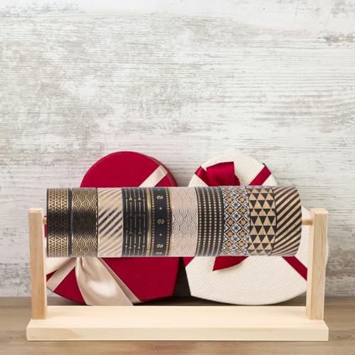 Image of Toddmomy Craft Ribbon Organizer Storage Rack Ribbon Spool Holder for Craft Room Storage Organizer Tool