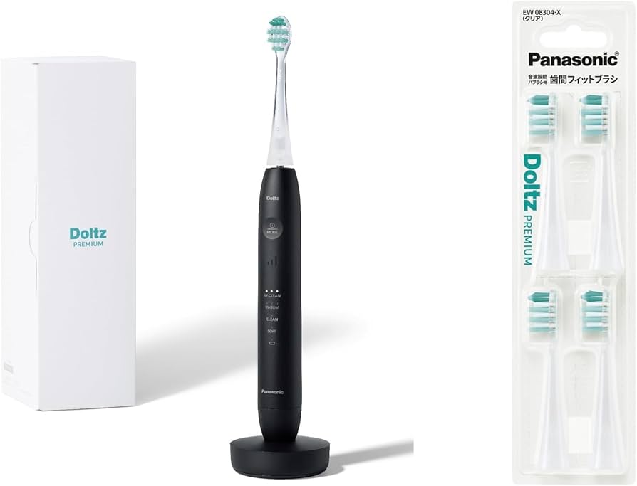 Amazon.co.jp: パナソニック 電動歯ブラシ ドルツ EW-DP38-K + 歯間