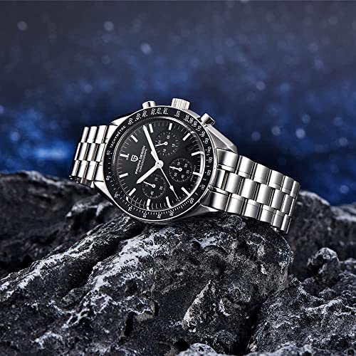 Image of LACZ DENTON Pagani Design PD1701V3 Men's Watches Quartz Men Chronograph Stainless Steel Sports Watches for Mens Waterproof Watches Japan VK63 Movement