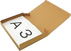 Earth Cardboard ID0477 Cardboard, 80 Size, Thin, A3 Case, 10 Cardboard Boxes