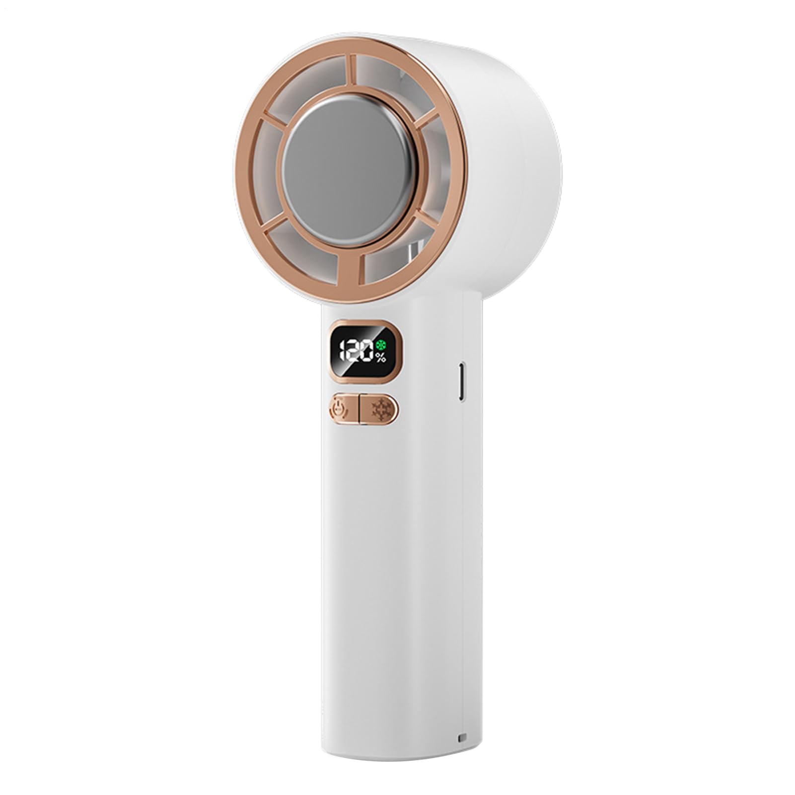 Ventilador portátil de mano de 3000mAh para combatir el calor en el trabajo