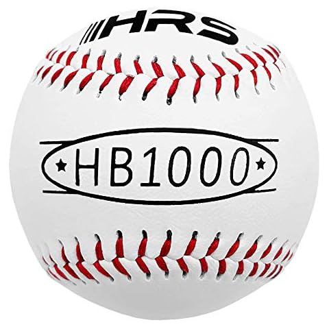 Hit Run Steal Game/Practice Baseballs for Youth and Adult Baseball Players. Great for Practice or Game Play, Batting or Fielding. Official Size and Weight (12 Count) Cover