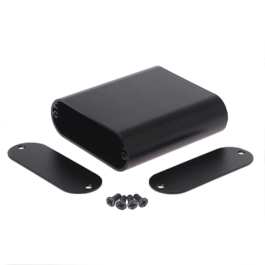 Nawwgy Aluminum for Case Electronic Project PCB Instrument Box 75x70x24mm Junction Storage