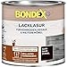Produktbild Bondex Lacklasur Nussbaum dunkel 0,375 L für 3,75m² | 2in1 - veredelt und versiegelt | Wasser- und Schmutzabweisend | Sicherheit für Kinderspielzeug nach DIN EN 71-3 | Seidenglänzend | Holzlasur