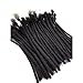YONNA Human Hair Microlocks Sisterlocks Dreadlocks Extensions 60Locs Full Handmade (Width 0.4cm) 12inch Natual Black #1B