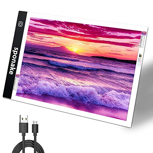 A4 Light Pad for Diamond Painting - Sponake Light...