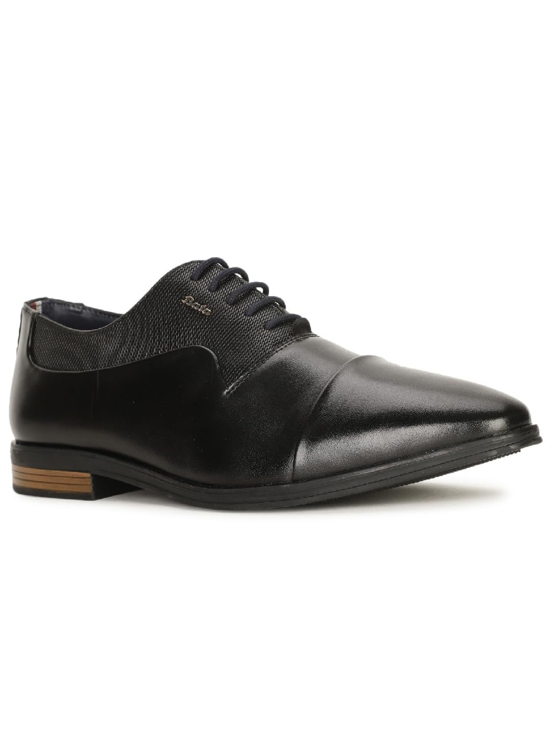Bata Andre Oxford Men Lace-Up Formal Shoes in Black,9 UK