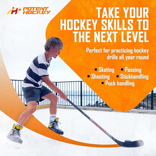 image for Potent Hockey Hockey Training Equipment - Skateable Synthetic Ice Tile