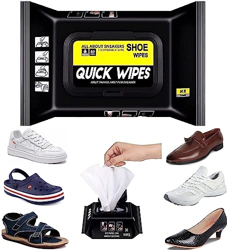 Rylan Shoe Wipes Sneaker Wipes (2 Pack of 80 Pcs) Instant Sneaker Cleaner Shoe Cleaning Wipes Sneaker Wipes for Shoes Quick Remove Dirt Stain Shoe Cleaner Wipes Shoe Wipes for Sneakers Cleaning Kit (B0CW6G5WLW) Amazon Price History, Amazon Price Tracker