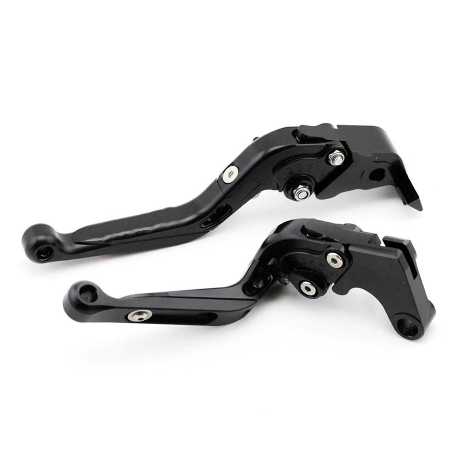 Aiolglkpow R6 17-22 Black For Yzfr6 For Yzf-R6 2005-2022 Brake Clutch Lever Adjustable Folding Extendable Contorl Handles Handlebar Brake Clutch Lever(R6 17-22 Black)