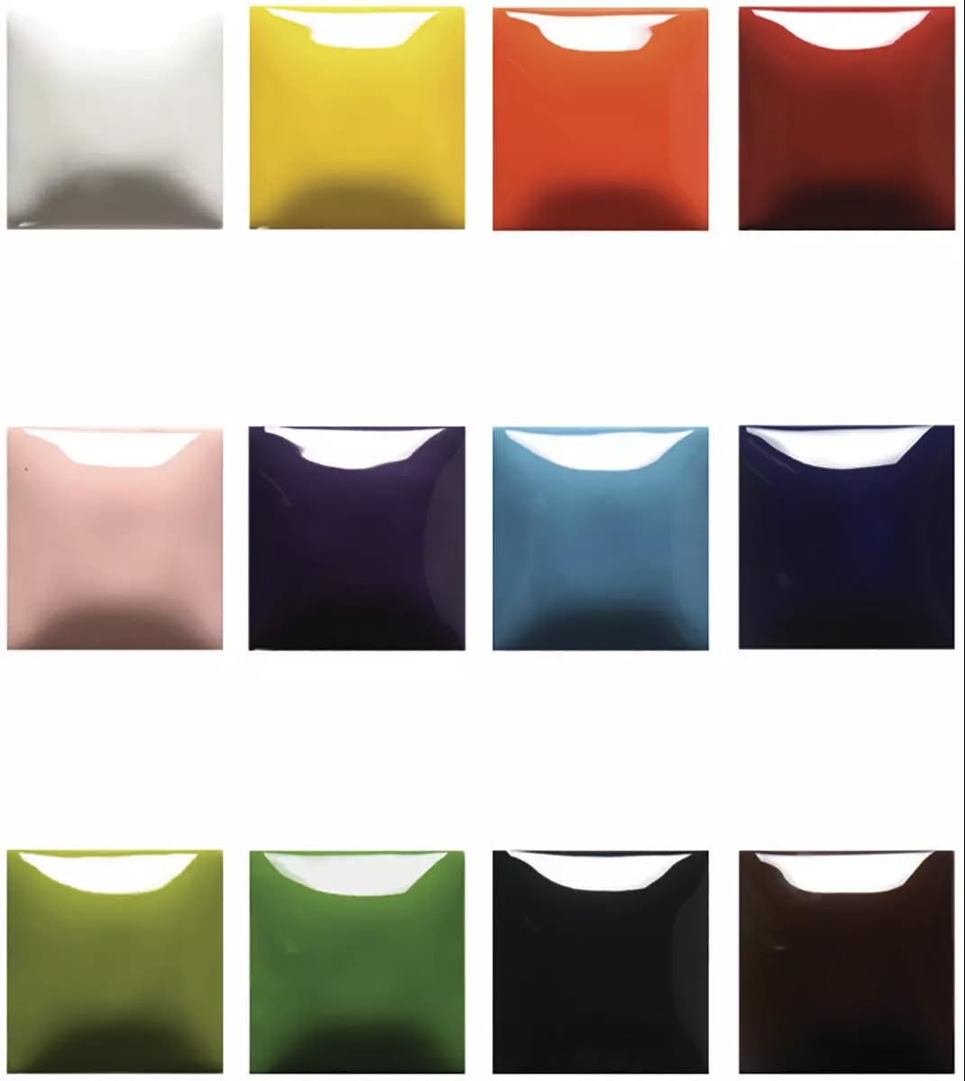 Mayco Foundations Series Gloss Glaze 12-Pint Set