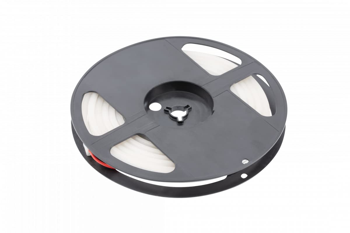 GTV LED NEON flex 12V | warmweiß 3200 K | wasserdicht IP65 | 40W, 6mm, 5m | Endkappen, Clips | Außen und Innen | Kürzbar |LED Stripes Lichtband Selbstklebend - led strip