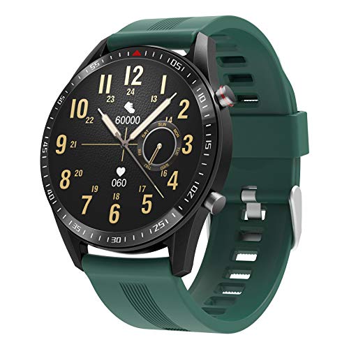 Bingofit Men Smart Watch, Waterproof Sport Watch with 23 Exercise Mode&Connected GPS for Android iOS, Dynamic Heart Rate Activity Tracker Watch Blood Pressure Sleep Monitor Fitness Smartwatch for Men