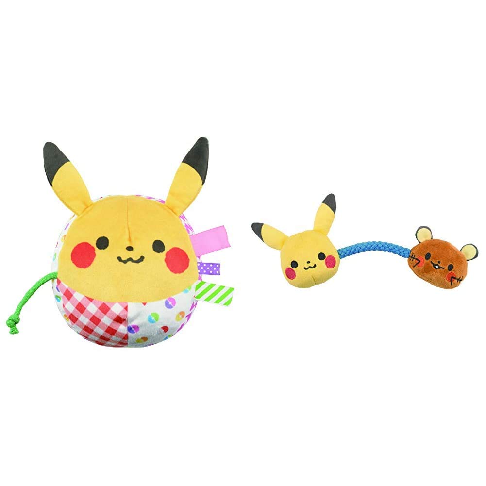 Amazon | モンポケ はじめてのやわらかピカチュウボール & モンポケ