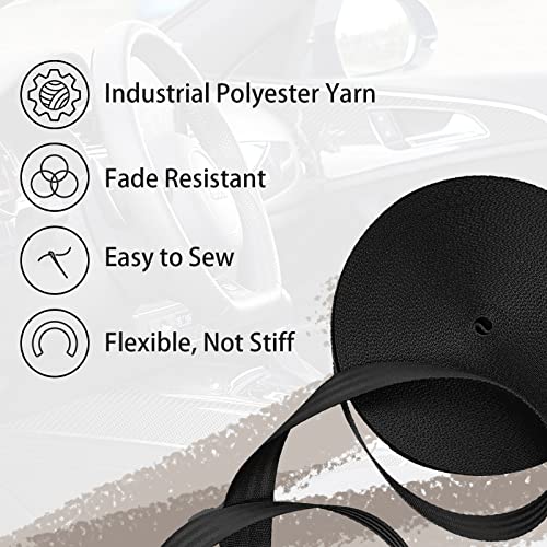 Image of Polyester Webbing Strap 16+Colors - 1 inch&1.5 inch&1.9 inch - 16.5 25 33 55 Yards Heavy Duty Webbing Roll, Flat Webbing Strap for Indoor&Outdoor Gear, Climbing, DIY Crafting, Repairing