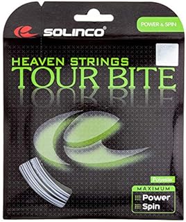 Solinco Tour Bite (16-1.30mm) Tennis String (Silver)