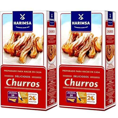 Delicioso Churro Mix - Spanish doughnut mix for making Churros 500g (Pack of 2)