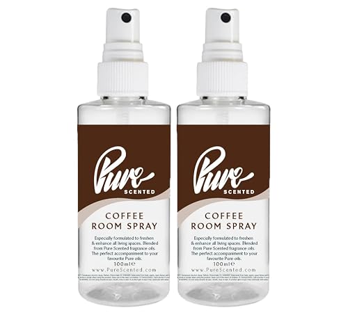 Pure Scented Room & Fabric Spray 2 x 100ml, Coffee