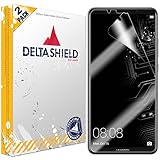 Huawei Mate 10 Pro Screen Protector [2-Pack], DeltaShield BodyArmor Full Coverage Screen Protector for Huawei Mate 10 Pro Military-Grade Clear HD Anti-Bubble Film