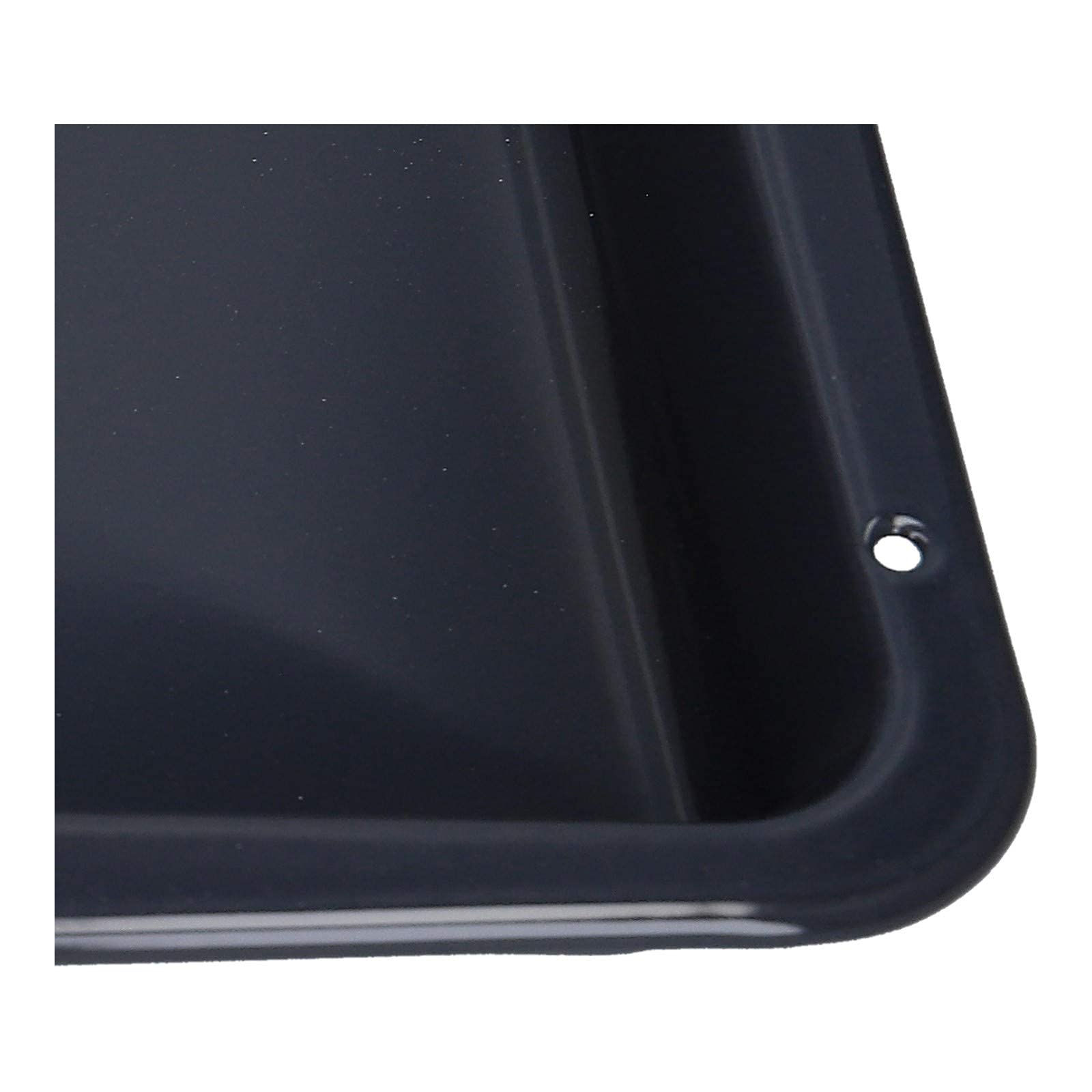 DL-pro Fettpfanne Backblech 42,5x36x4,3cm für AEG Electrolux Juno 387028820/0 3870288200 387028820 tief emailliert für Backofen Herd