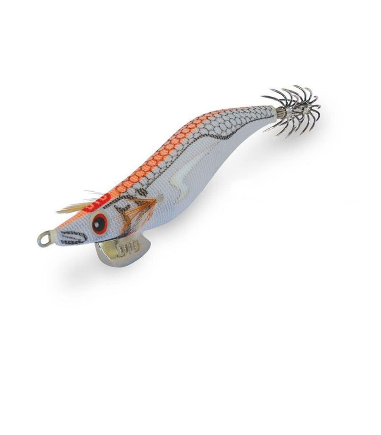 DTD Squid Fishing Transparent Luminous Squid Jig Lure WHITE KILLER EGI 3.5