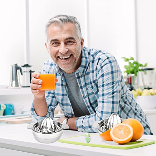 Spremiagrumi Manuale in Acciaio Inox, Spremi