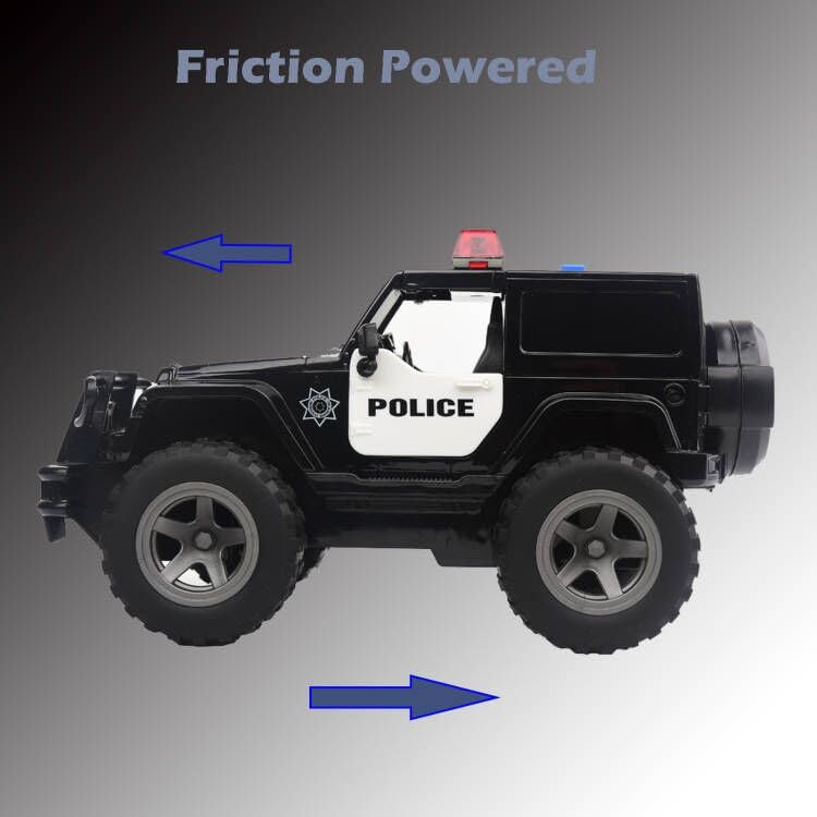 Amazon.co.jp: パトカーおもちゃ 1/16 フリクション駆動車おもちゃ 音